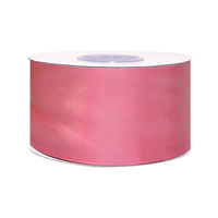 Лента атласная, 50 мм, 134, т.розовый