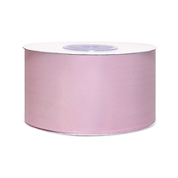 Лента атласная, 50 мм, 138, н.розовый