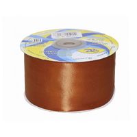 Лента атласная, 50 мм, 161, терракотовый