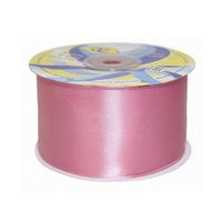 Лента атласная, 50 мм, 170, розовый