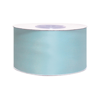 Лента атласная, 50 мм, 207, небесно-голубой