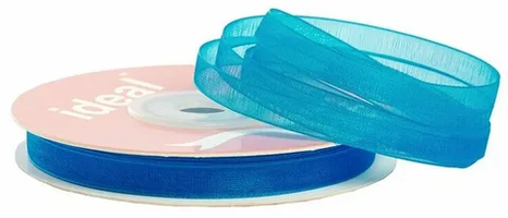 Лента капроновая, 10 мм, 115, темнообирюзовый