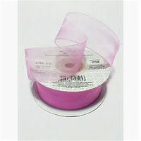 Лента капроновая, 38 мм, 058, сиреневорозовый