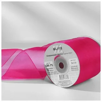 Лента капроновая, 38 мм, 118, среднемалиновый