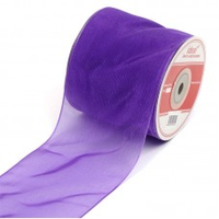 Лента капроновая, 75 мм, 43, ярко-сиреневый