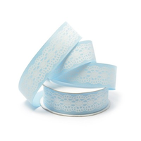 Лента репсовая с принтом 