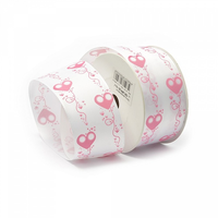 Лента репсовая с принтом 