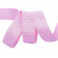 Лента репсовая с принтом 