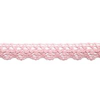 Кружево отечественное рис 19 01 098, 15-20 мм, розовый №218, лен