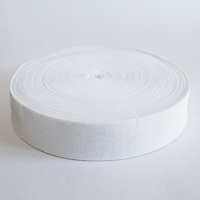 Резинка тканая, 40 мм белый