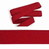 Резинка цветная, 40 мм, красный