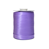 Косая бейка атласная, 15 мм, 195 оттенок сиреневого