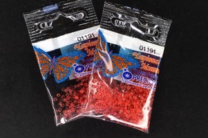 Бисер чешский Preciosa, цв.01191 розовый, 10/0, круглый прозрачный, 5 гр