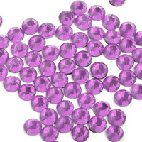 Стразы термоклеевыее стекло SS-20, violet