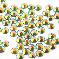 Стразы термоклеевыее стекло SS-20, AB.JET