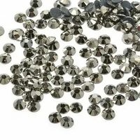 Стразы термоклеевыее пластик HTF-1.SS-16.002, графит