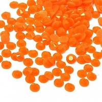 Стразы термоклеевые пластик HTF-1.SS-20.007, оранжевый