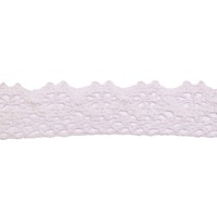 Кружево на коклюшках, 30мм, D134 белое