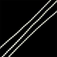 Бусины на бобине, d=2,5 мм, молочный