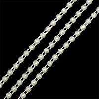 Полубусины на бобине, d=4 мм, жемчуг