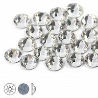 Стразы термоклеевые стекло Xirius 8х8 гр. SS-10, d=3мм, Сrystal