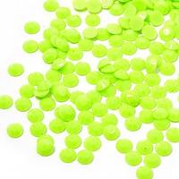 Стразы термоклеевые пластик HTF-1.SS-16.037, салатовый