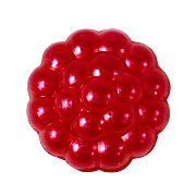 Полубусины пластик клеевые 