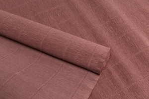 Бумага гофрированная Италия 50см х 2,5м, 180гр, цв.613 какао