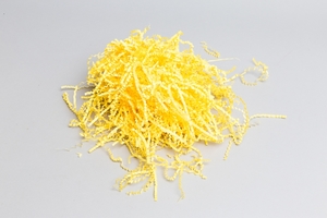Наполнитель флористический бумажный, 50г, желтый