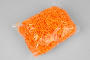 Наполнитель флористический бумажный, 50г, оранжевый