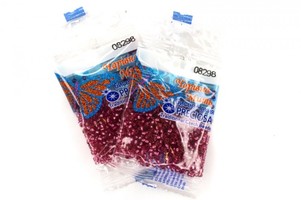 Бисер чешский Preciosa, цв.08298 малиновый, 10/0, круглый полупрозрачный, 5 гр