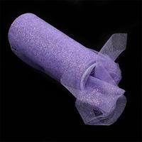 Фатин с гилиттером средней жесткости, ширина 150 мм, сиреневый