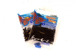 Бисер чешский Preciosa, цв.13780 коричневый, 10/0, круглый непрозрачный, 5 гр