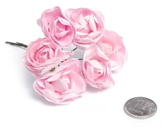 Цветы бумажные PF27.9, розовый