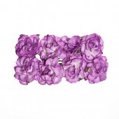 Гвоздики из бумаги , сиреневый