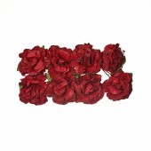 Гвоздики из бумаги , бордовый