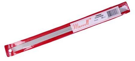 Спицы для вязания чулочные Maxwell Red (Тефлон), d=3 мм /25 см (5 шт)