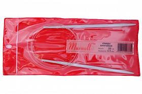 Спицы для вязания круговые Maxwell Red (Тефлон), d=4,5 мм /80 см