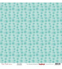 Бумага для скрапбукинга 30,5х30,5 см 180 гр/м односторон Лес чудес, Одуванчики