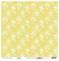 Бумага для скрапбукинга 30,5х30,5 см 180 гр/м односторон Лес чудес, Нежность