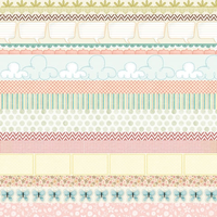 Бумага для скрапбукинга 30,5х30,5 см 180 гр/м односторон Фантазия, Ассорти