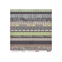 Бумага для скрапбукинга 30,5х30,5 см 180 гр/м двусторон Фотоархив, фотография