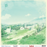 Бумага для скрапбукинга 30,5х30,5 см 180 гр/м двусторон Мамины сокровища, Счастливое детство