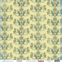 Бумага для скрапбукинга 30,5х30,5 см 180 гр/м двусторон Сказки про фей, Чары