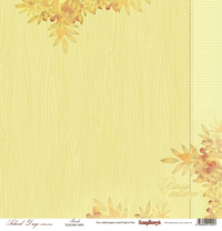 Бумага для скрапбукинга 30,5х30,5 см 180 гр/м двусторон Школьная пора, Головоломка