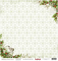 Бумага для скрапбукинга 30,5х30,5 см 180 гр/м двустор Ночь перед Рождестовм, Гадания