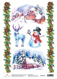 Декупажная карта 