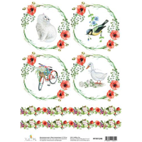 Декупажная карта 