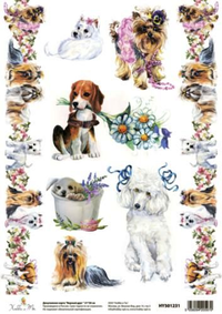 Декупажная карта 