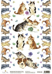 Декупажная карта 